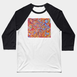 abstract party Baseball T-Shirt